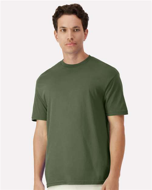 Gildan 3000 - Military Green (Front)