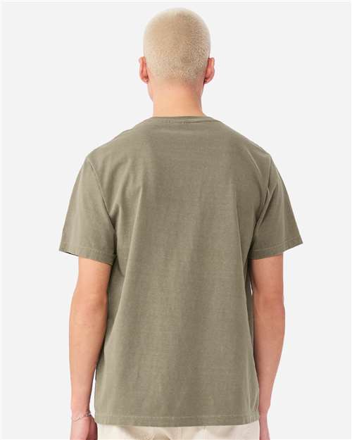 BELLA + CANVAS 4810GD - Washed Olive (Back)