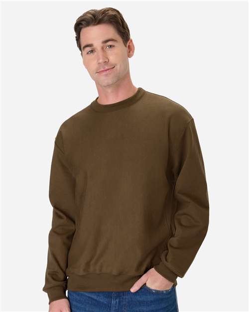 Hanes OG600 - Army Brown (Front)