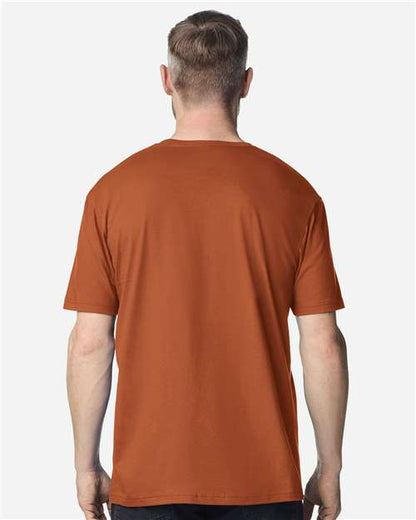 Gildan 64000 - Fan Texas Orange (Back)