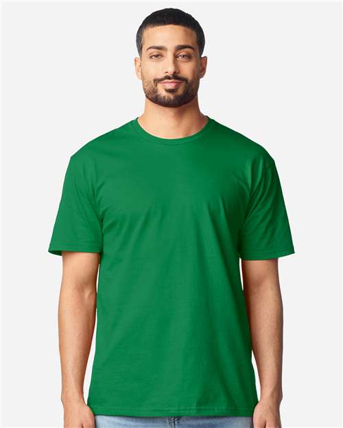 Gildan 64000 - Turf Green (Front)