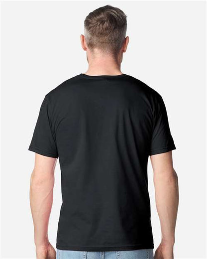 Gildan 64PLSMA - Black (Back)