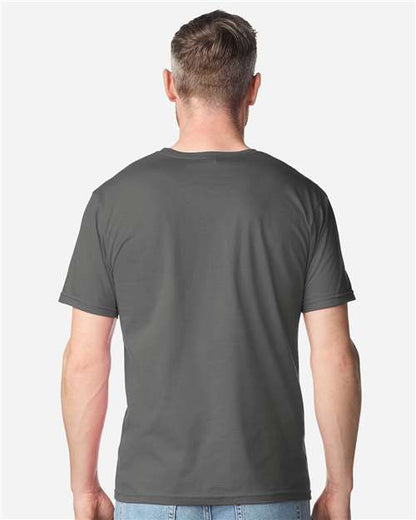 Gildan 64PLSMA - Charcoal (Back)