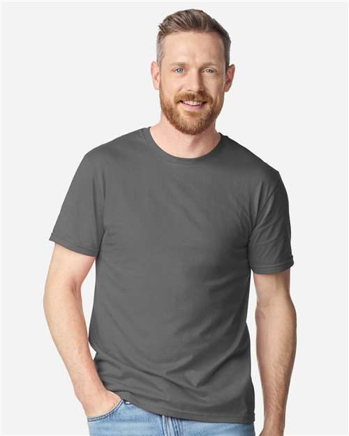 Gildan 64PLSMA - Charcoal (Front)