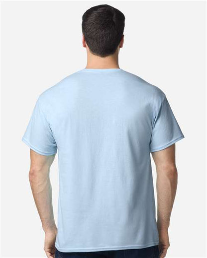 Gildan 64PLSMA - Light Blue (Back)