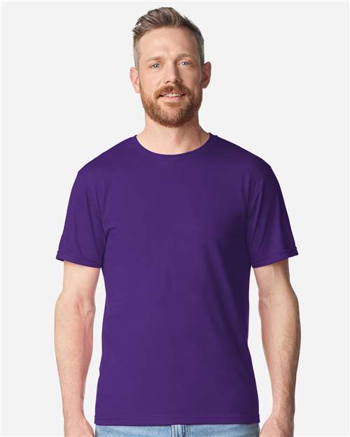 Gildan 64PLSMA - Purple (Front)