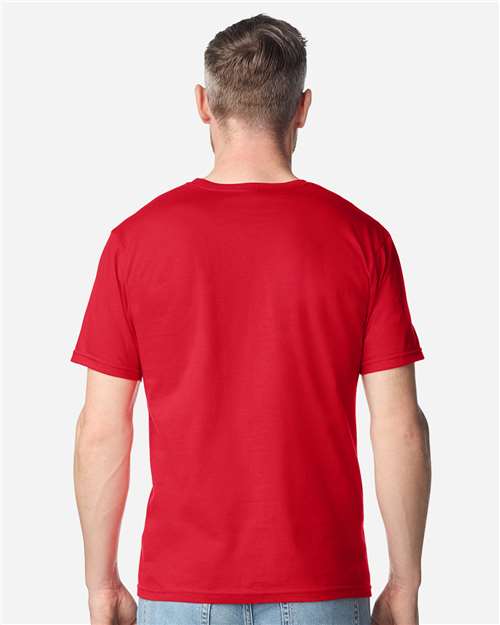 Gildan 64PLSMA - Red (Back)