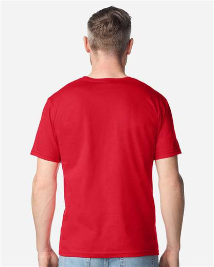 Gildan 64PLSMA - Red (Back)