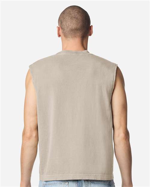 American Apparel 207GD - Faded Bone (Back)
