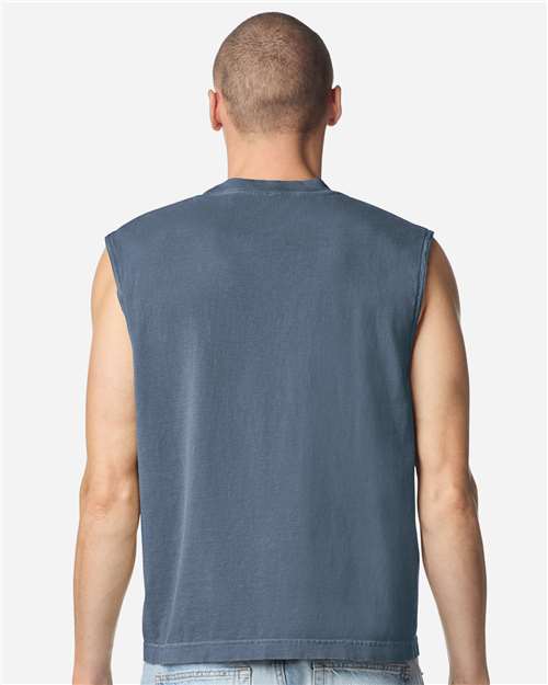 American Apparel 207GD - Faded Navy (Back)