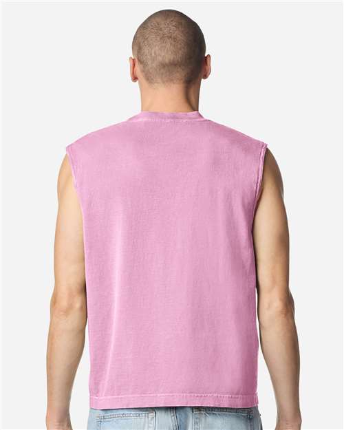 American Apparel 207GD - Faded Powder Pink (Back)