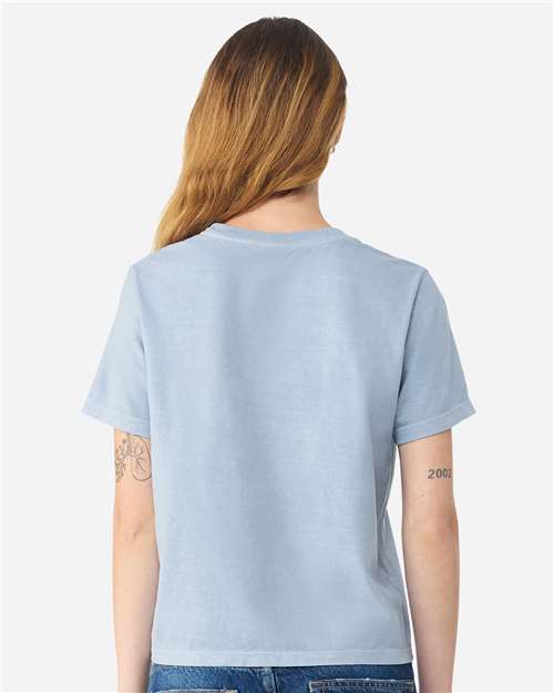 BELLA + CANVAS 6110GD - Light Washed Denim (Back)