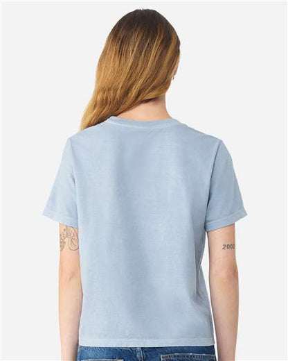 BELLA + CANVAS 6110GD - Light Washed Denim (Back)
