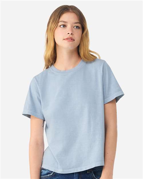 BELLA + CANVAS 6110GD - Light Washed Denim (Front)