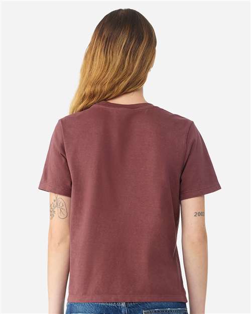 BELLA + CANVAS 6110GD - Washed Maroon (Back)