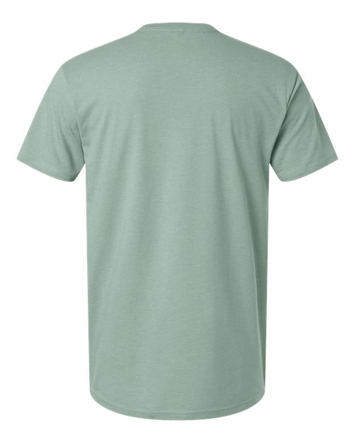 Next Level 6210 - Heather Seafoam (Back)