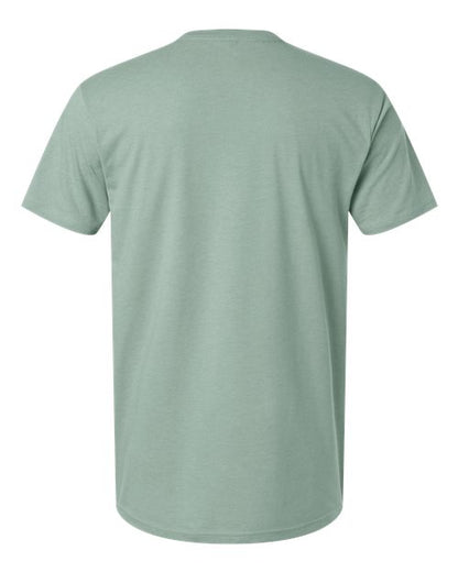 Next Level 6210 - Heather Seafoam (Back)