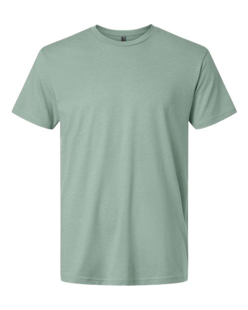 Next Level 6210 - Heather Seafoam (Front)