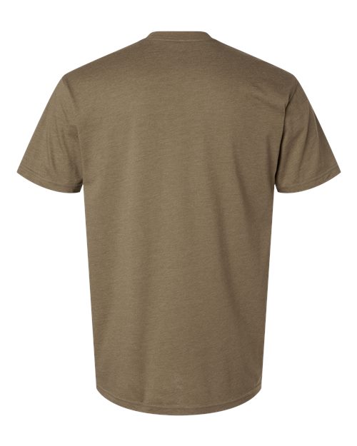 Next Level 6210 - Heather Coyote Brown (Back)