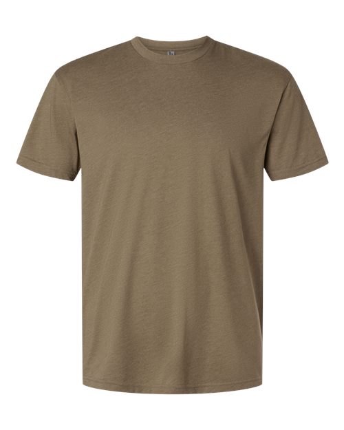 Next Level 6210 - Heather Coyote Brown (Front)