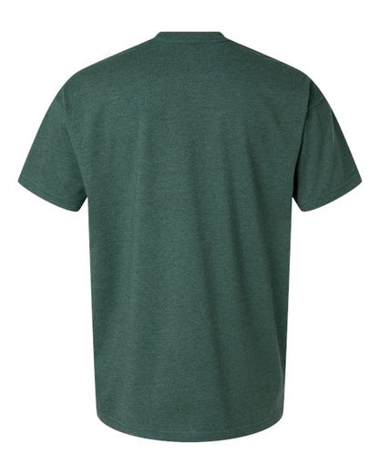 Next Level 7200 - Heather Forest Green (Back)
