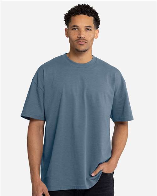 Next Level 7200 - Heather Blue Jean (Front)
