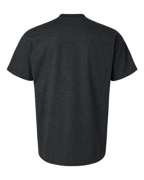 Next Level 7200 - Heather Graphite Black (Back)