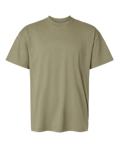 Next Level 7200 - Heather Light Olive (Front)