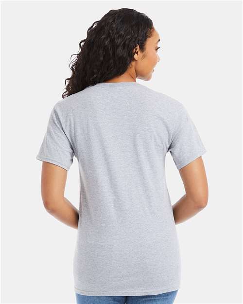 Hanes 5280 - Light Steel (Back)