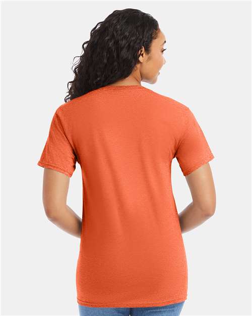 Hanes 5280 - Texas Orange (Back)