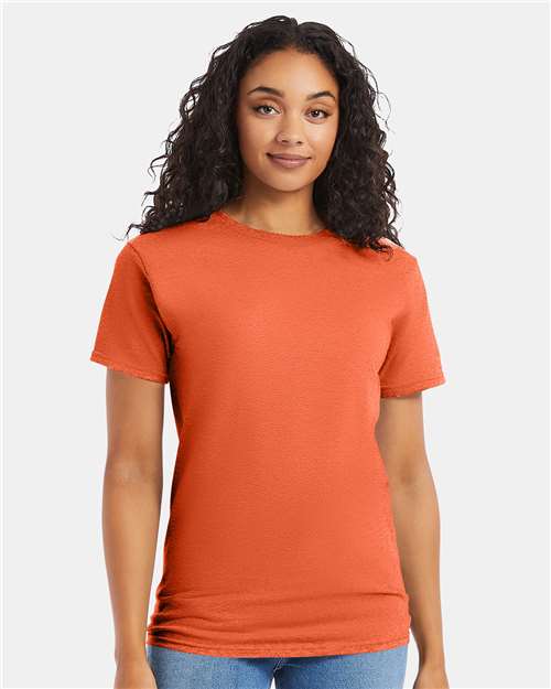 Hanes 5280 - Texas Orange (Front)