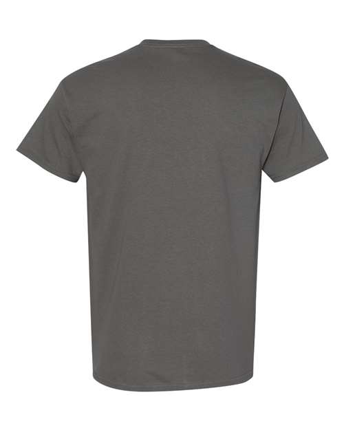 Gildan 5000 - Charcoal (Back)