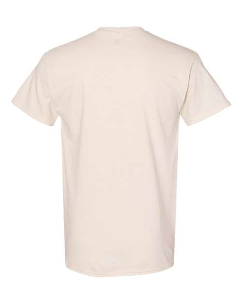 Gildan 5000 - Natural (Back)
