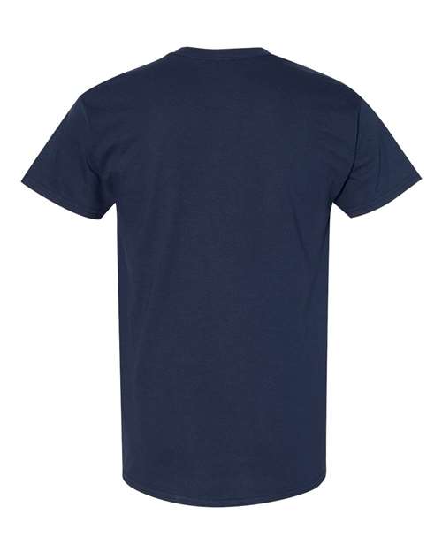 Gildan 5000 - Navy (Back)