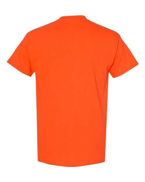Gildan 5000 - Orange (Back)