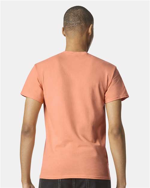 Gildan 5000 - Tangerine (Back)
