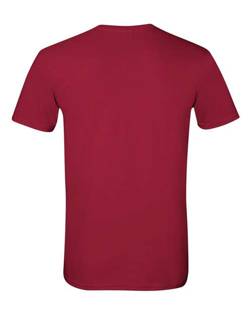 Gildan 64000 - Cardinal Red (Back)