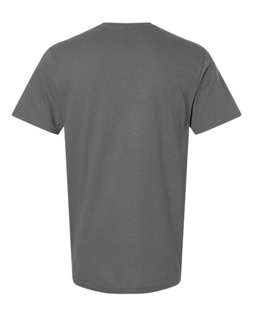 Gildan 64000 - Charcoal (Back)