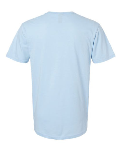 Gildan 64000 - Light Blue (Back)