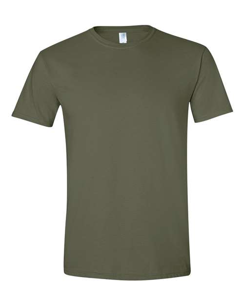 Gildan 64000 - Military Green (Front)