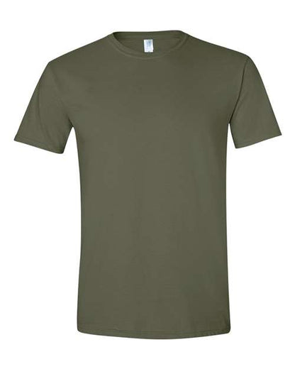 Gildan 64000 - Military Green (Front)