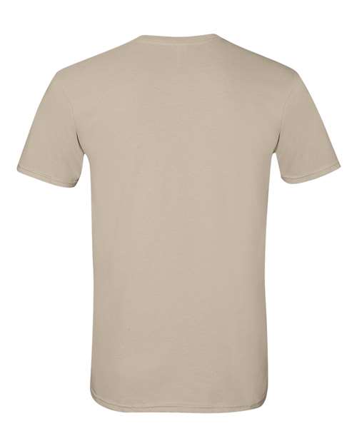Gildan 64000 - Sand (Back)