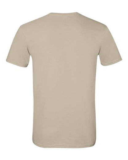 Gildan 64000 - Sand (Back)