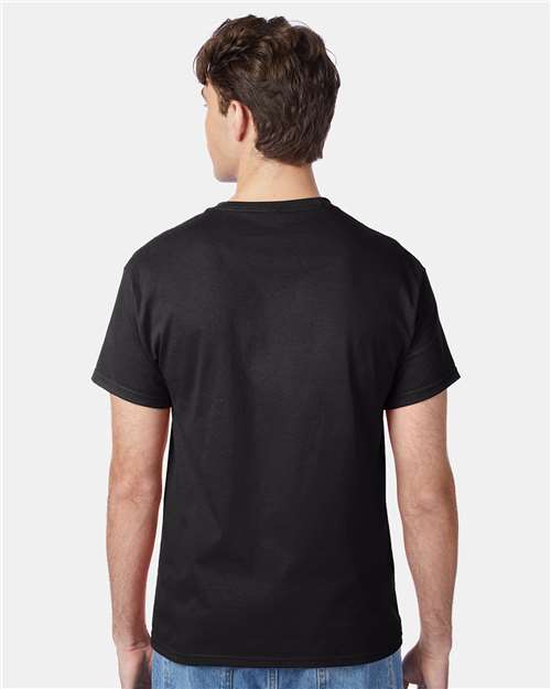 Hanes 5250 - Black (Back)