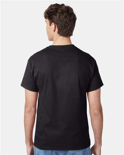 Hanes 5250 - Black (Back)
