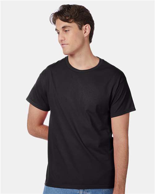 Hanes 5250 - Black (Front)