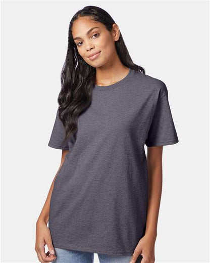 Hanes 5250 - Charcoal Heather (Front)