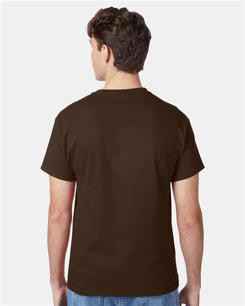 Hanes 5250 - Dark Chocolate (Back)