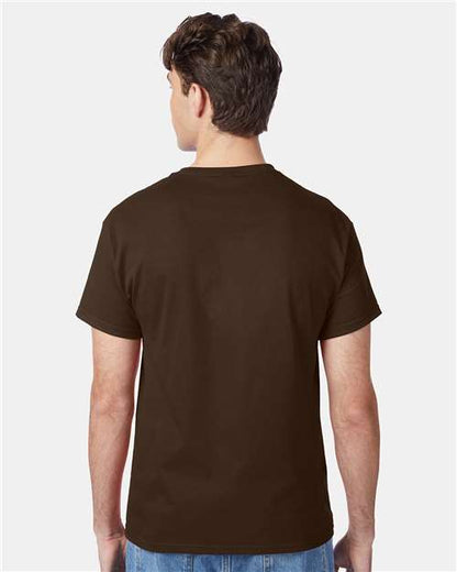 Hanes 5250 - Dark Chocolate (Back)