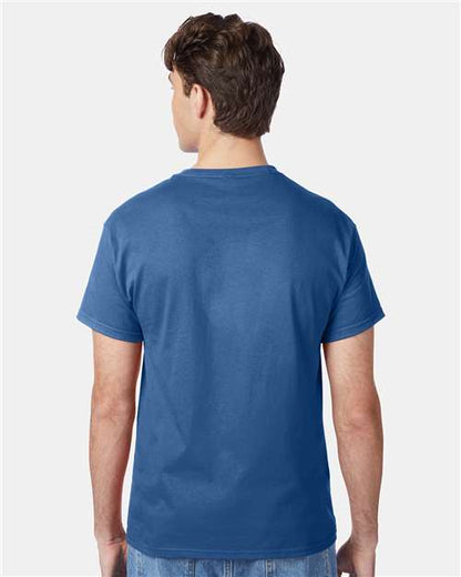 Hanes 5250 - Denim Blue (Back)